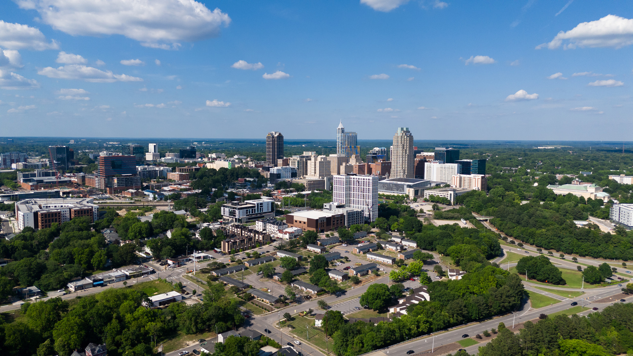 City view of Raleigh, NC